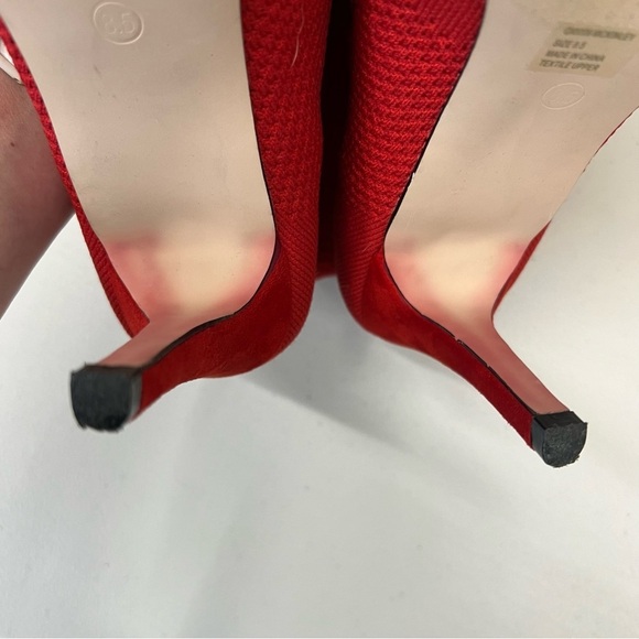 MIA McKinley Red Sock Boots Booties Size 8.5 - Picture 8 of 10